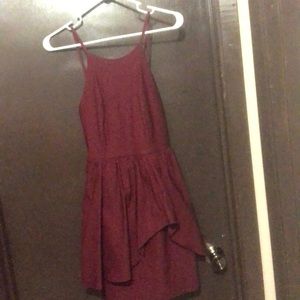 Burgundy Dainty Hooligan Dress